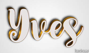 Yves Text effect