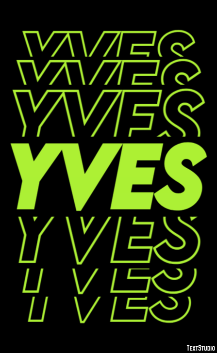 Yves Text Effect