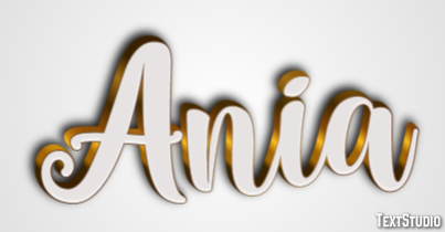 Ania Эффект текста