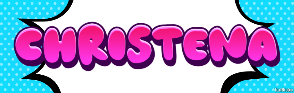 Christena Эффект текста