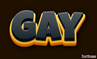 Gay Efekt tekstowy