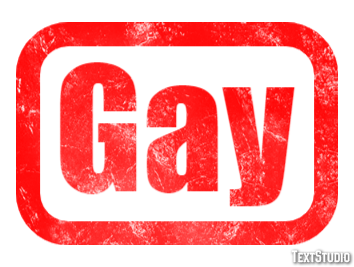 Gay Text Effect