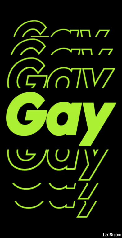 Gay Text Effect
