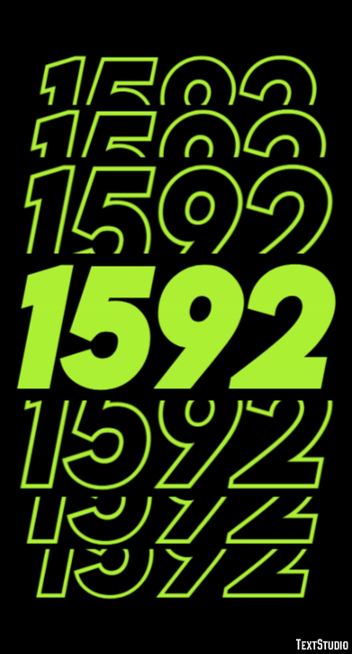 1592 Efeito de texto