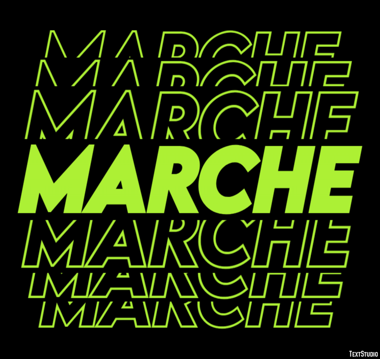 Marche Effet de Texte