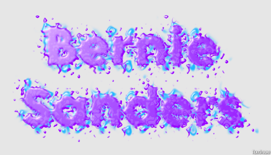 Bernie Sanders Text Effect