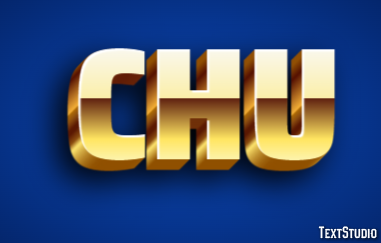 Chu Tekst Effect