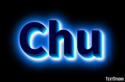Chu Text Effect
