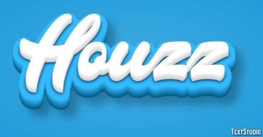 Houzz Efecto de texto