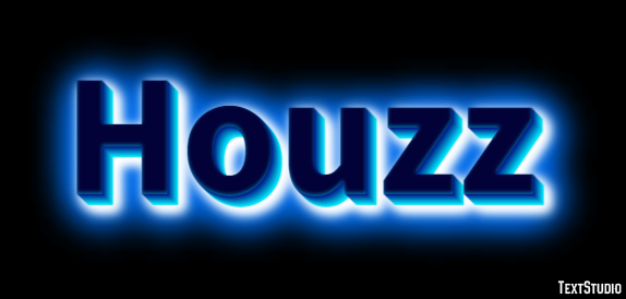 Houzz Efecto de texto