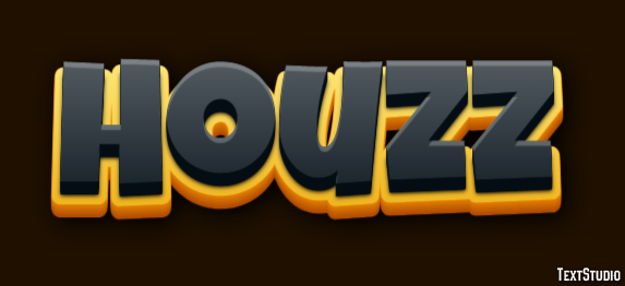 Houzz Efecto de texto