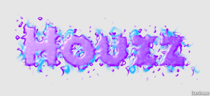 Houzz Efecto de texto