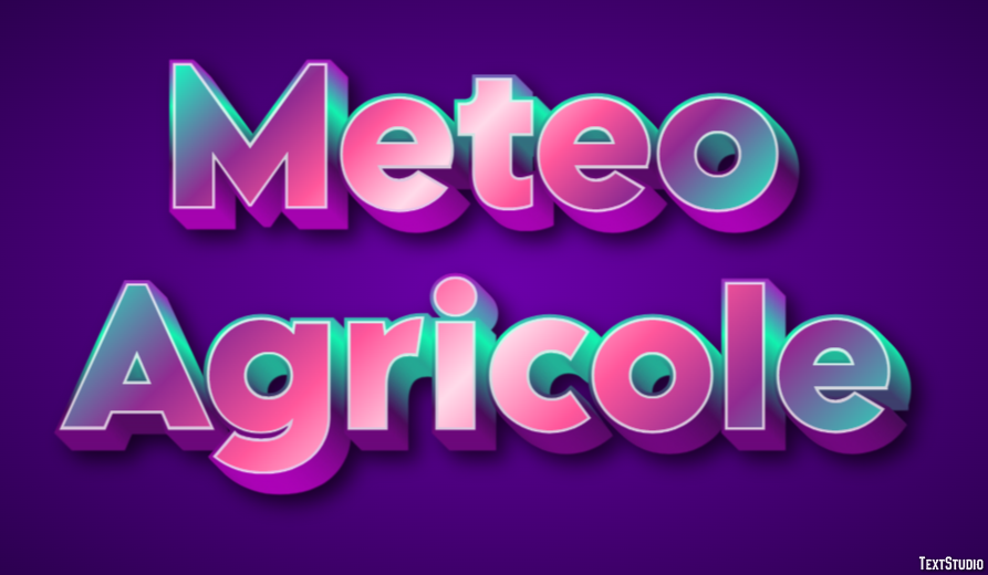 Meteo Agricole Efekt tekstowy
