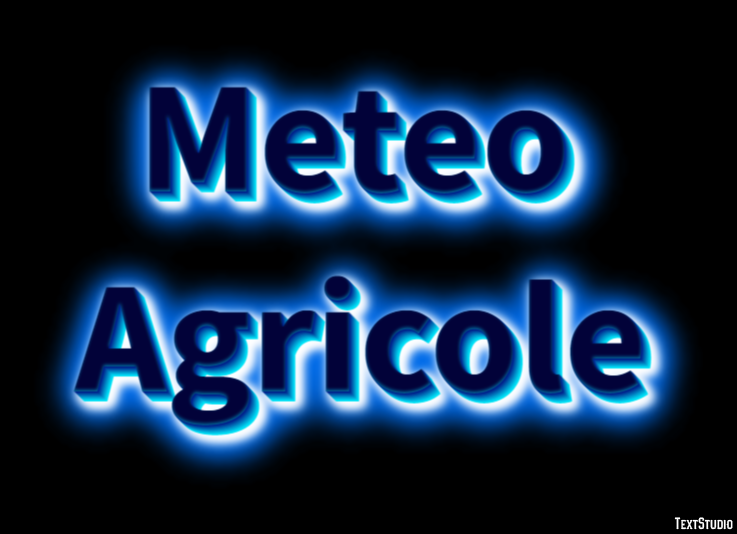 Meteo Agricole Tekst Effect