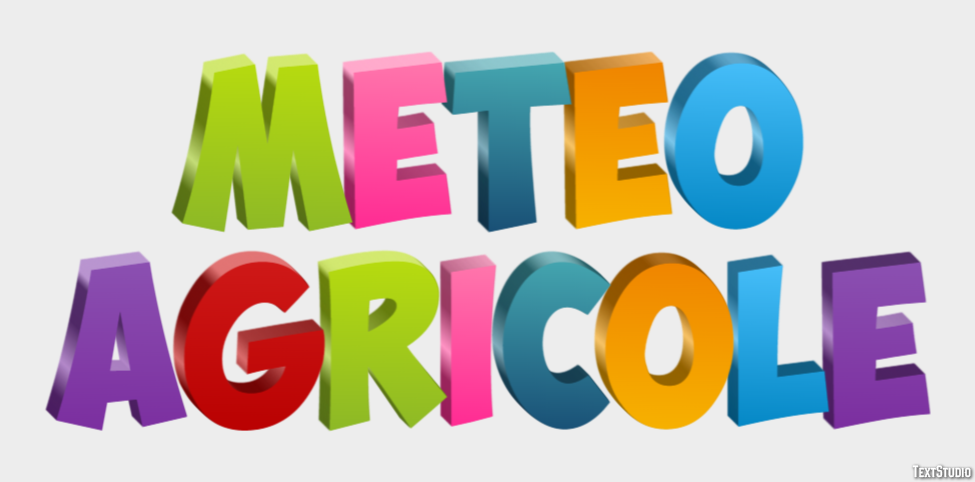 Meteo Agricole Efekt tekstowy