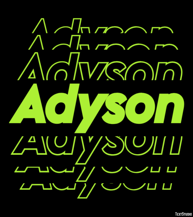 Adyson Effetto testo