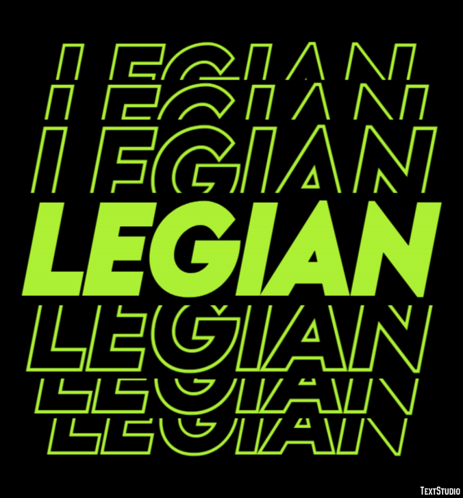 Legian Effetto testo