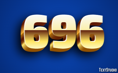 696 Text Effect