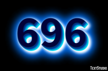696 Text Effect