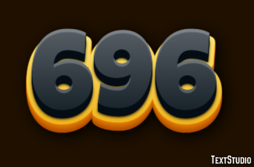 696 Text Effect