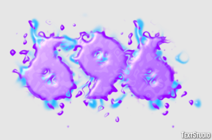 696 Text Effect
