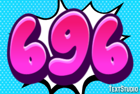 696 Text Effect