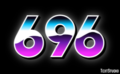696 Text Effect
