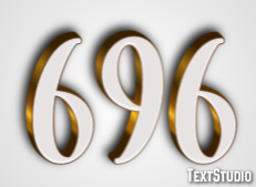696 Text Effect