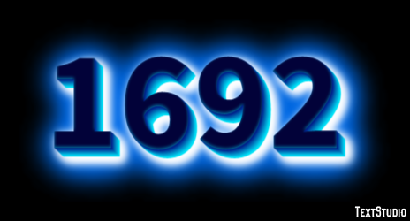 1692 Text Effect