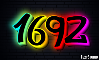 1692 Text Effect