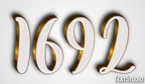 1692 Text Effect