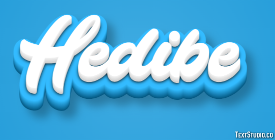 Hedibe Efeito de texto