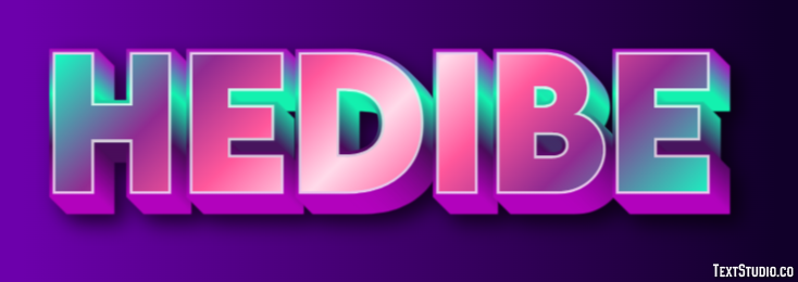 Hedibe Metin efekti