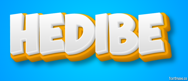 Hedibe Metin efekti