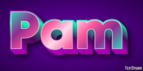 Pam Tekst Effect