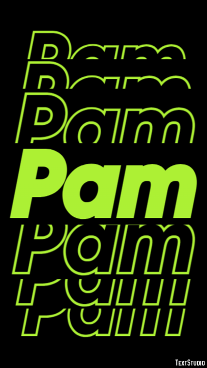 Pam Metin Efekti