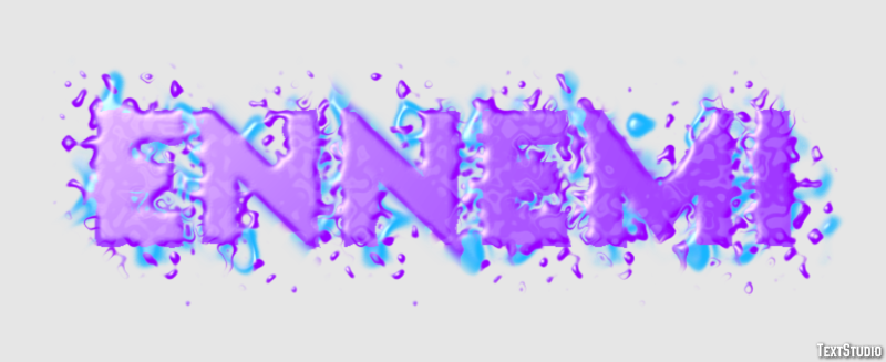 Ennemi Effet de Texte