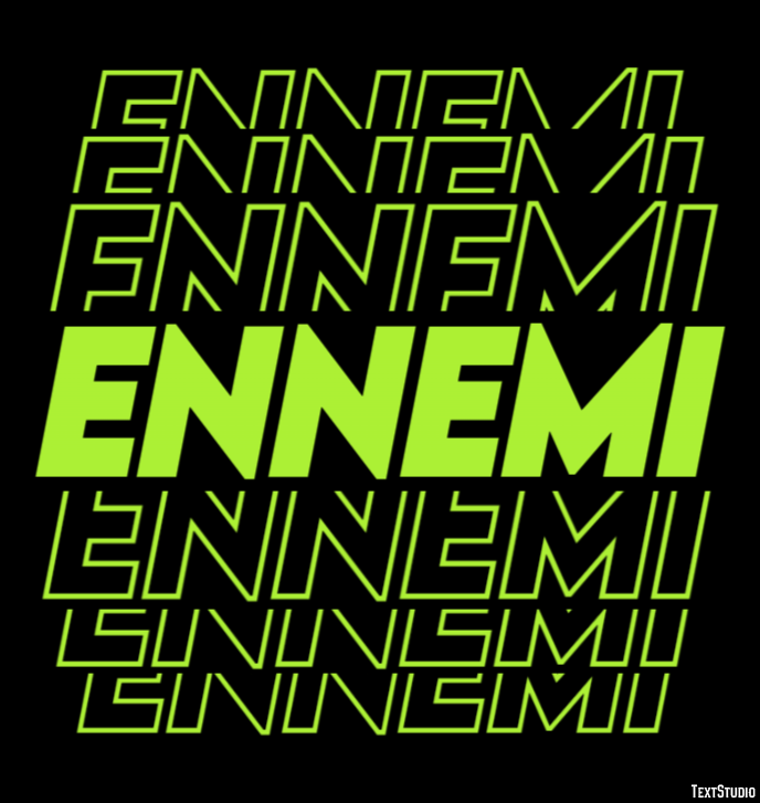 Ennemi Effet de Texte