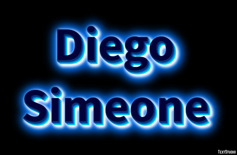 Diego Simeone Text Effect