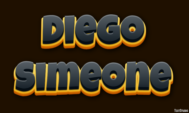 Diego Simeone Text Effect