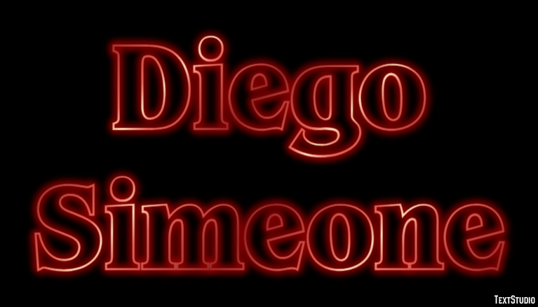Diego Simeone Text Effect