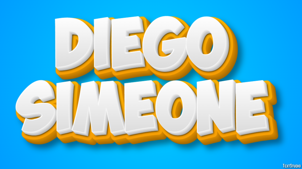 Diego Simeone Text Effect