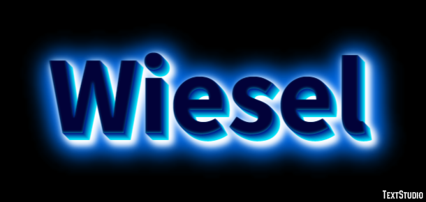 Wiesel Texteffekt