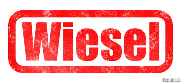 Wiesel Texteffekt