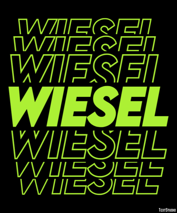 Wiesel Effetto testo