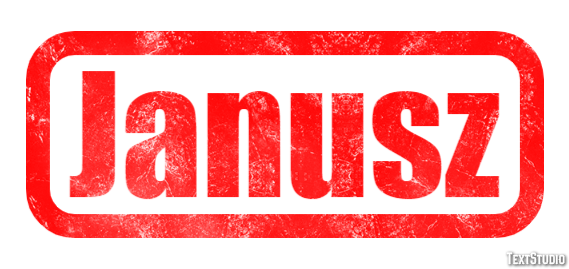 Janusz Efeito de texto