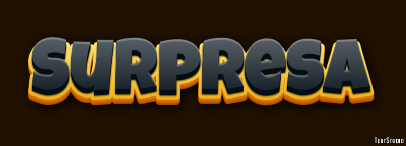 Surpresa Tekst Effect