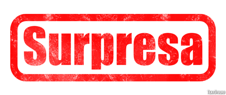 Surpresa Texteffekt
