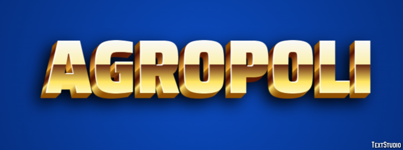 Agropoli Текстовый эффект