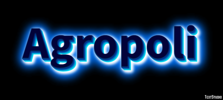 Agropoli Текстовый эффект